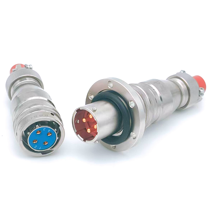 FB.EXh-1404ZJS11圓形法蘭玻璃燒結密封型 隔爆電連接器